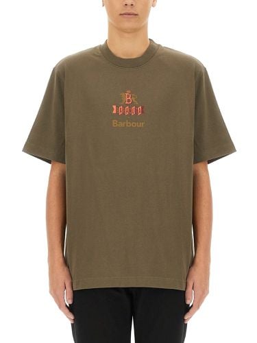 T-shirt with logo - baracuta x barbour - Modalova