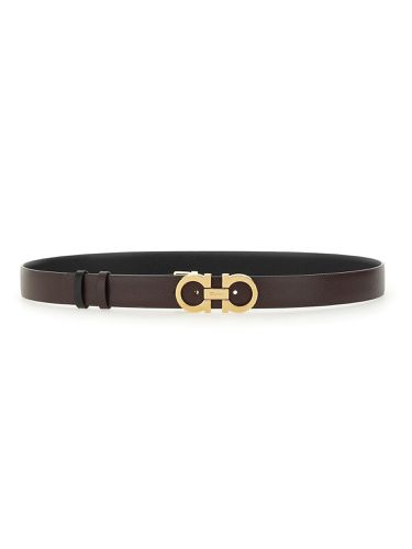 Ferragamo reversible "hooks" belt - ferragamo - Modalova