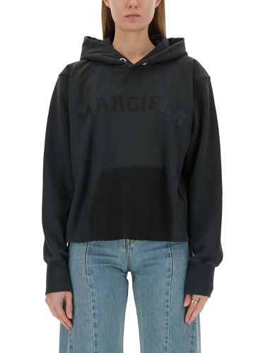 Maison margiela cotton sweatshirt - maison margiela - Modalova