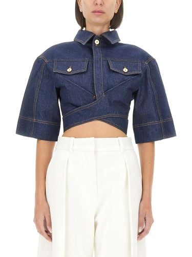 Jacquemus denim top - jacquemus - Modalova