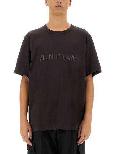 Helmut lang t-shirt with logo - helmut lang - Modalova