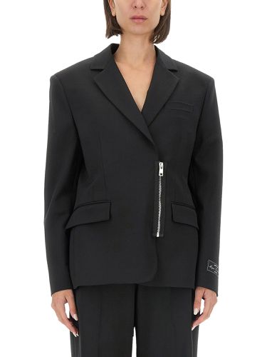 Msgm jacket with zip - msgm - Modalova