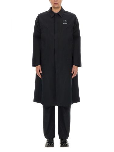 Trench coat with logo - mm6 maison margiela x salomon - Modalova