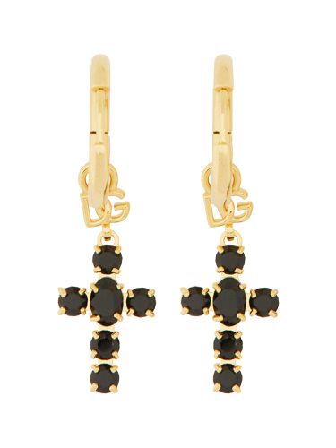 Dolce & gabbana earring with cross - dolce & gabbana - Modalova