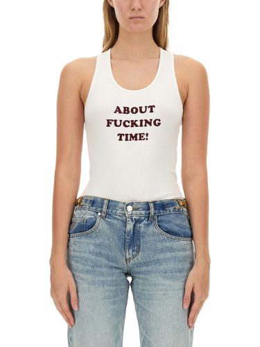 Tank top about f* time - stella mccartney - Modalova