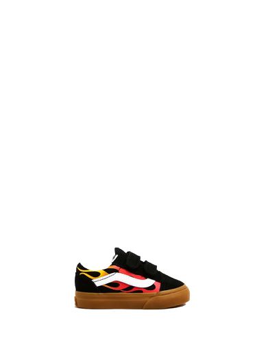 Vans old skool v flame black/gum - vans - Modalova