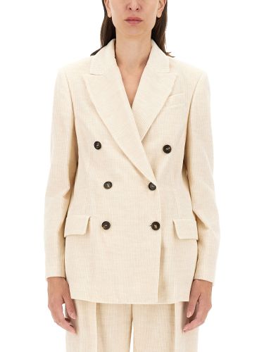 Double-breasted jacket - brunello cucinelli - Modalova