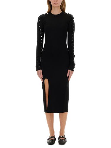 Midi dress with slit - stella mccartney - Modalova