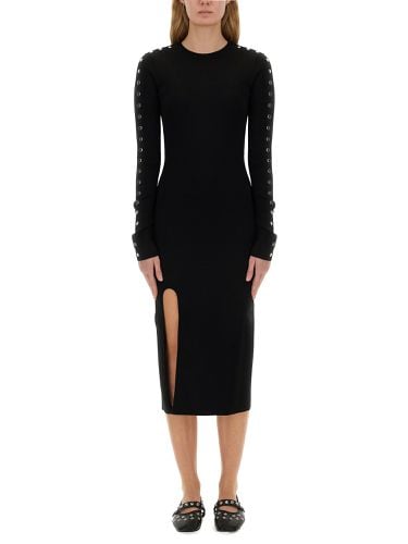 Midi dress with slit - stella mccartney - Modalova