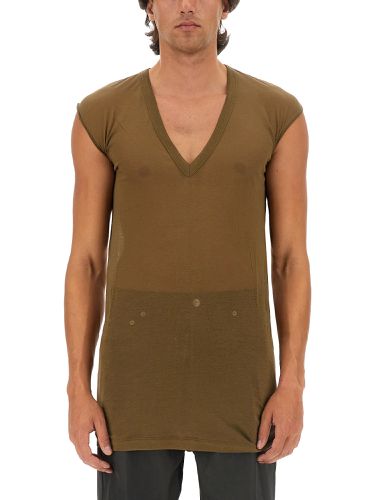 Rick owens v-neck t-shirt - rick owens - Modalova