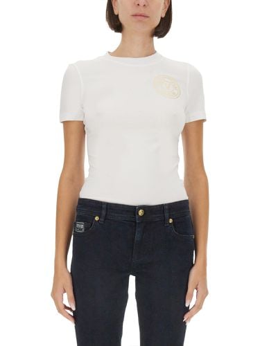 T-shirt with logo - versace jeans couture - Modalova