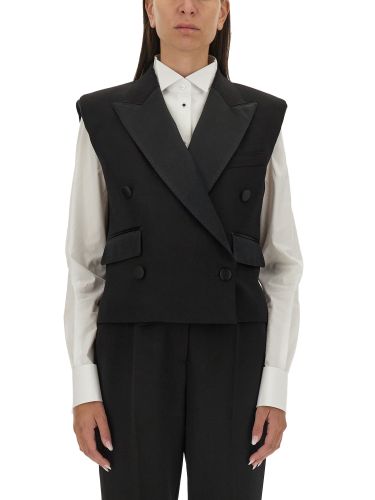 Double-breasted sleeveless jacket - dolce & gabbana - Modalova
