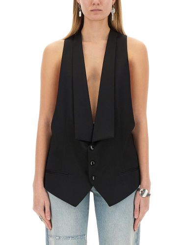 Single-breasted vest - mm6 maison margiela - Modalova