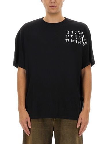 T-shirt with print - mm6 maison margiela - Modalova