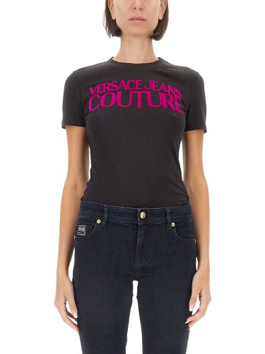 T-shirt with logo - versace jeans couture - Modalova