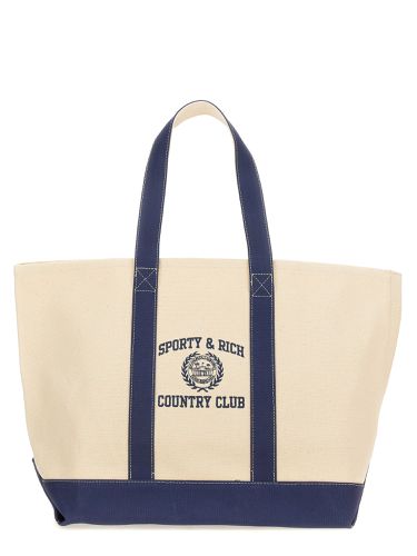 Sporty & rich canvas tote bag - sporty & rich - Modalova