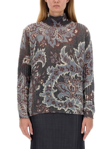 Etro printed wool sweater - etro - Modalova