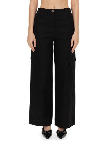 Ganni herringbone pants - ganni - Modalova
