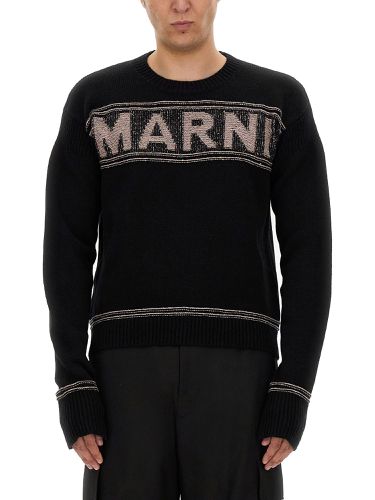 Marni jersey with logo - marni - Modalova