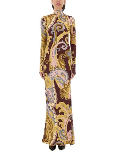 Etro printed chenille dress - etro - Modalova