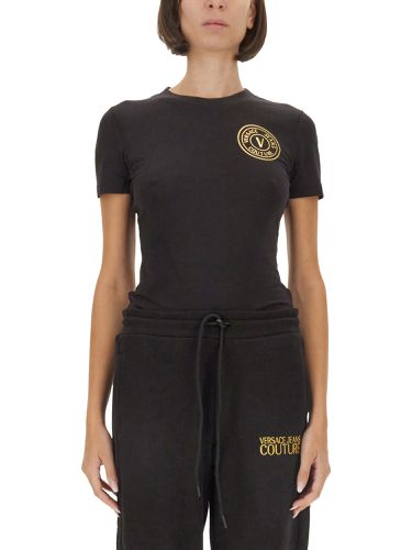 T-shirt with logo - versace jeans couture - Modalova