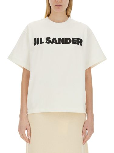 Jil sander t-shirt with logo - jil sander - Modalova