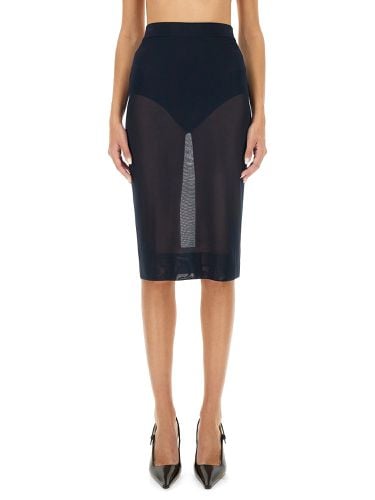 Saint laurent knit pencil skirt - saint laurent - Modalova