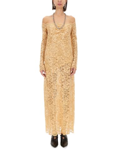 Rabanne long dress with sequins - rabanne - Modalova