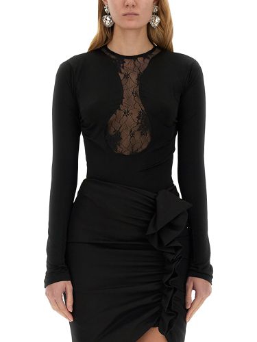 Nina ricci top with lace insert - nina ricci - Modalova