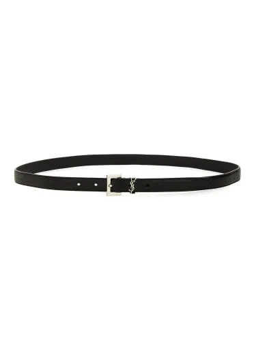 Saint laurent cassandre belt thin - saint laurent - Modalova