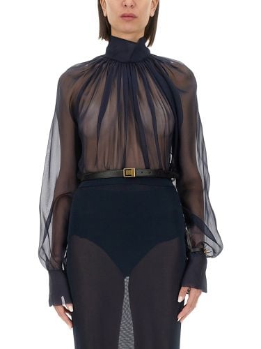 Saint laurent turtleneck blouse - saint laurent - Modalova