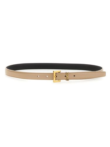 Thin "cassandras" belt - saint laurent - Modalova