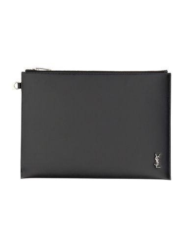 Monogram tablet holder - saint laurent - Modalova