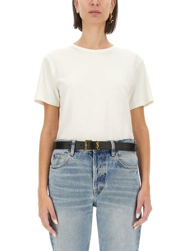 Saint laurent t-shirt with logo - saint laurent - Modalova