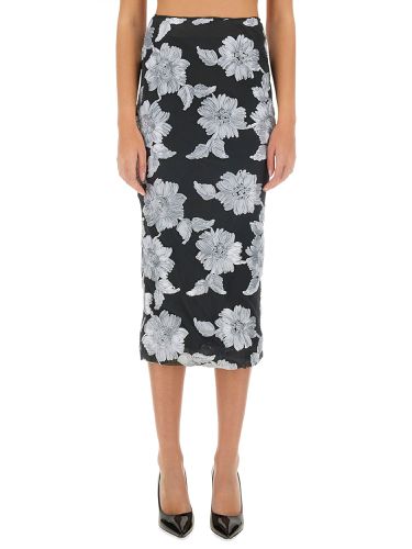 Floral pencil skirt - rotate birger christensen - Modalova