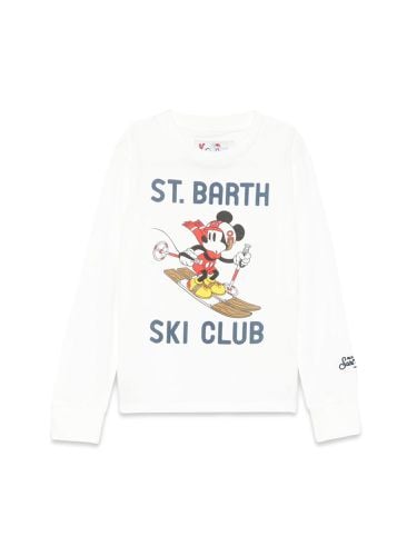 Long sleeve tshirt with cuff - mc2 saint barth - Modalova