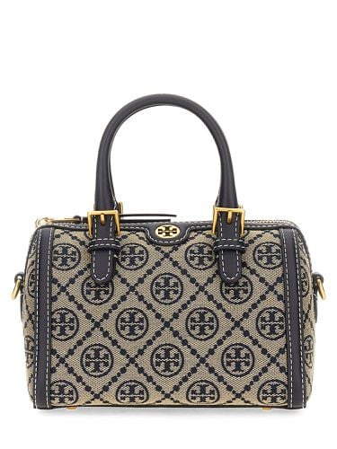 Mini barrel bag in jacquard t monogram - tory burch - Modalova