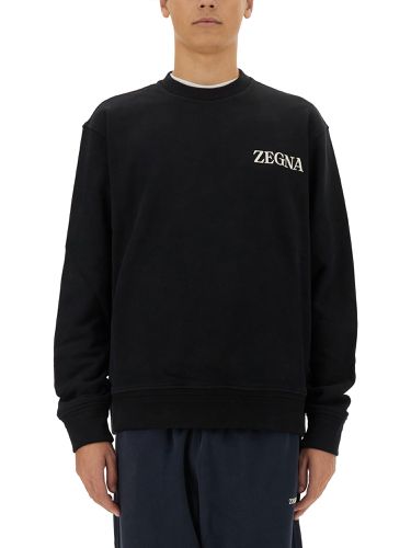 Zegna cotton sweatshirt - zegna - Modalova