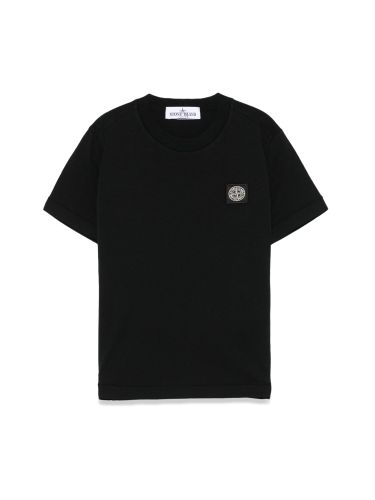 Stone island t-shirt with logo - stone island - Modalova