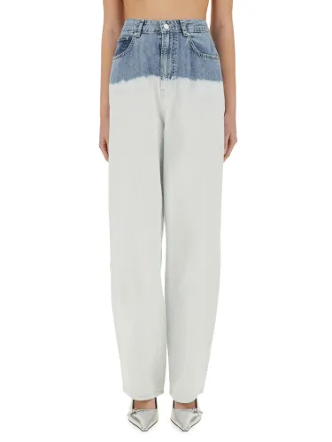 Moschino jeans two-colour jeans - moschino jeans - Modalova