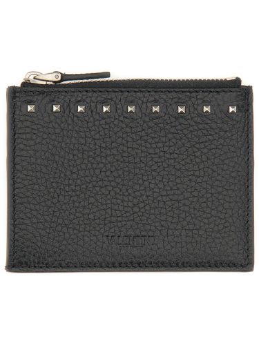 Rockstud" card holder - valentino garavani - Modalova