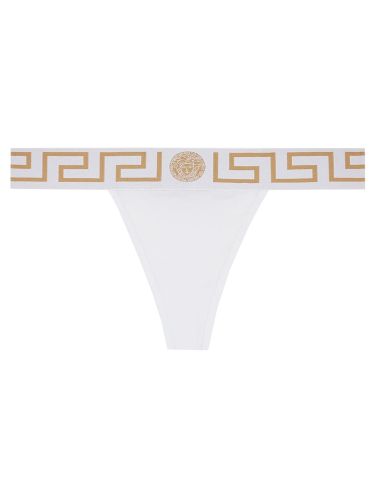 Versace slip with greek - versace - Modalova