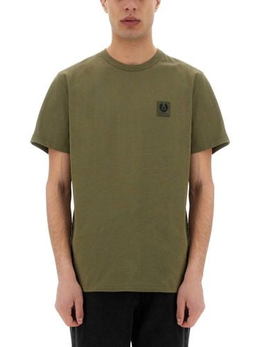 Belstaff t-shirt with logo patch - belstaff - Modalova