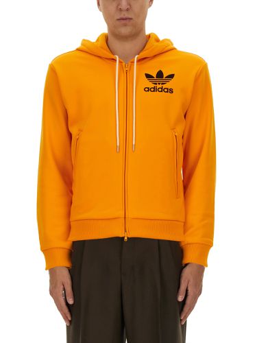 Hooded track sweatshirt - adidas x wales bonner - Modalova