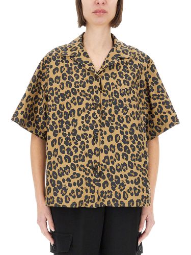 Aspesi animal print shirt - aspesi - Modalova