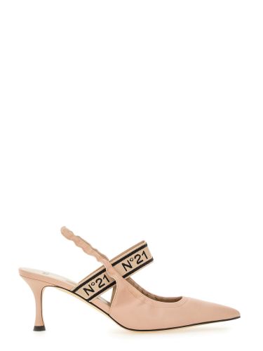 N°21 slingback with logo - n°21 - Modalova