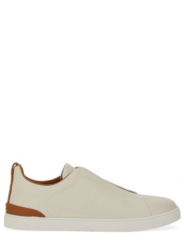 Zegna sneaker low top triple stitch - zegna - Modalova