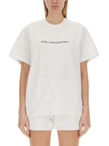 Stella mccartney cotton t-shirt - stella mccartney - Modalova