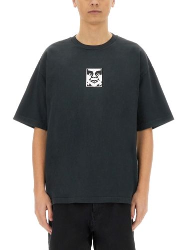 Obey "icon face" t-shirt - obey - Modalova