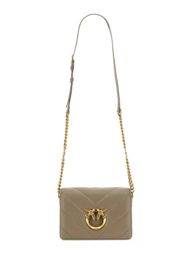 Pinko click mini "love" bag - pinko - Modalova